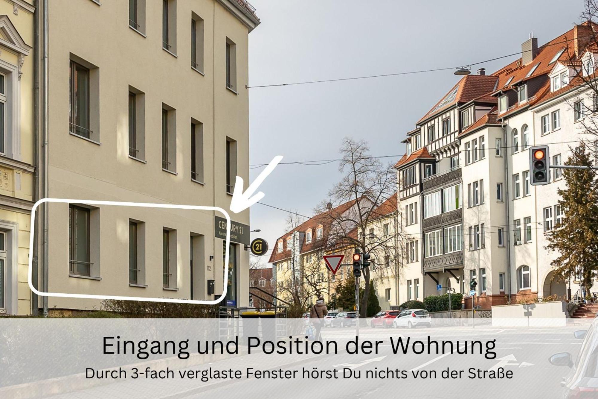 Bohnapartments - Altstadtoase - Balkon Und Garten - Wlan Erfurt Extérieur photo