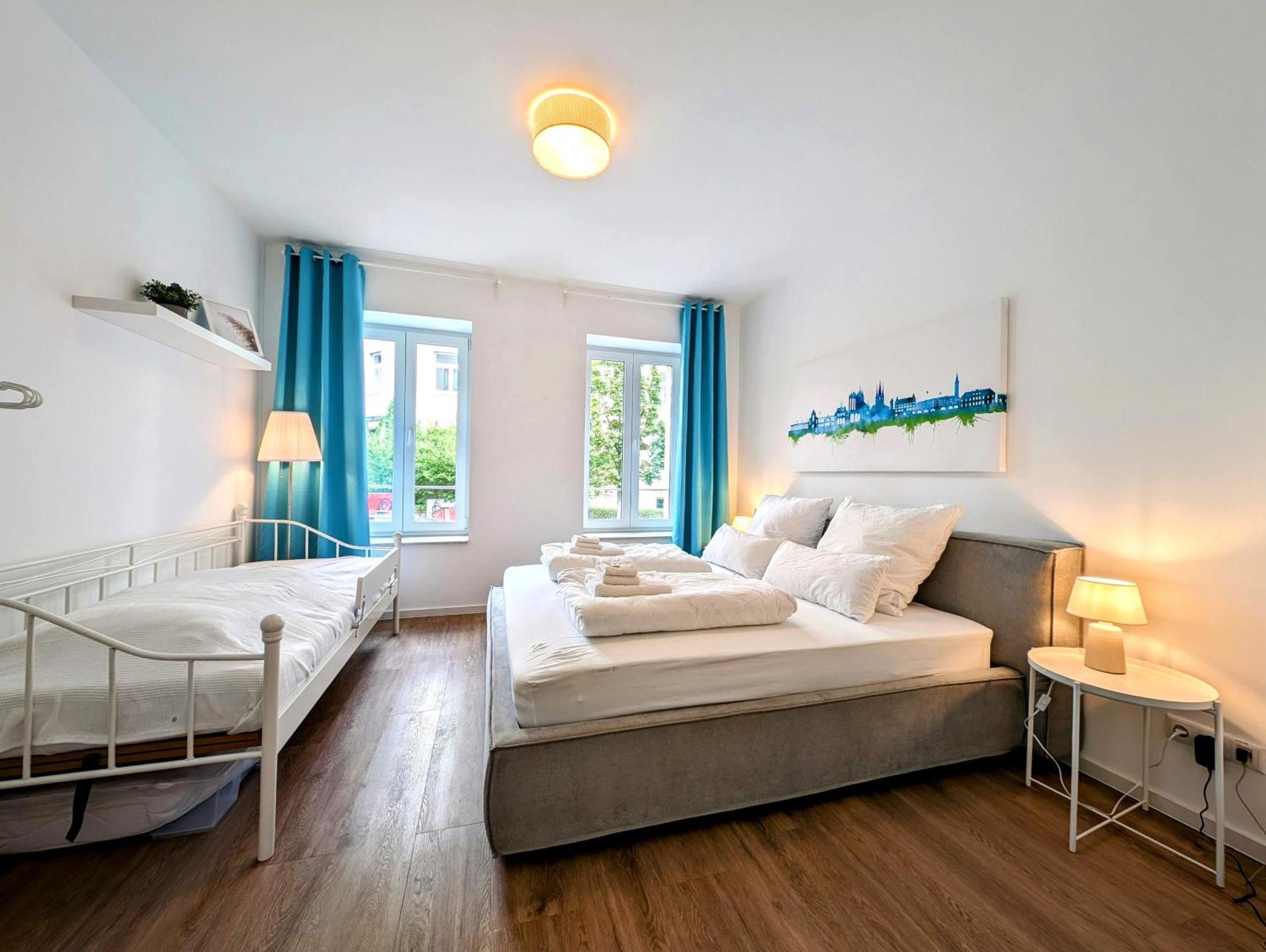Bohnapartments - Altstadtoase - Balkon Und Garten - Wlan Erfurt Extérieur photo